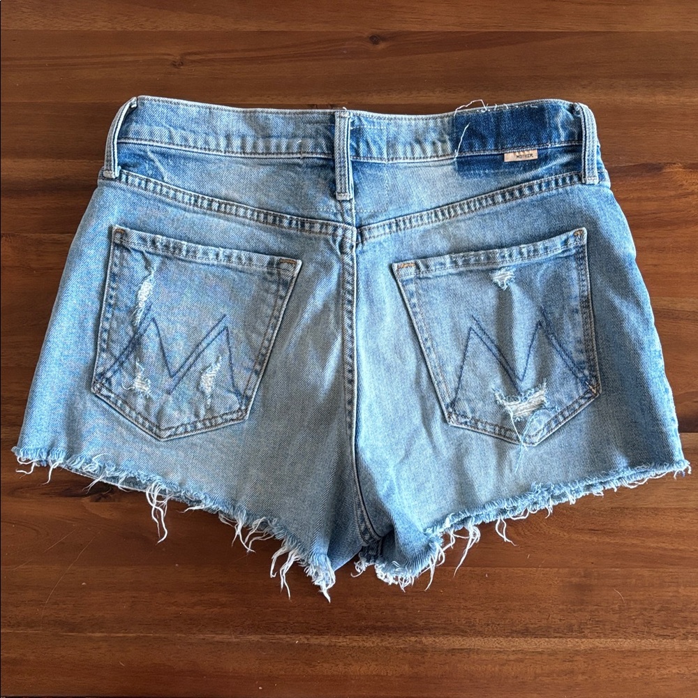Mother Tomcat Denim Shorts - Size 27